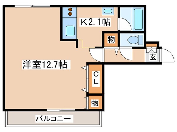 ＭＯＤＵＬＯＲ南円山の物件間取画像